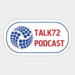 Talk72 Logo Sticker